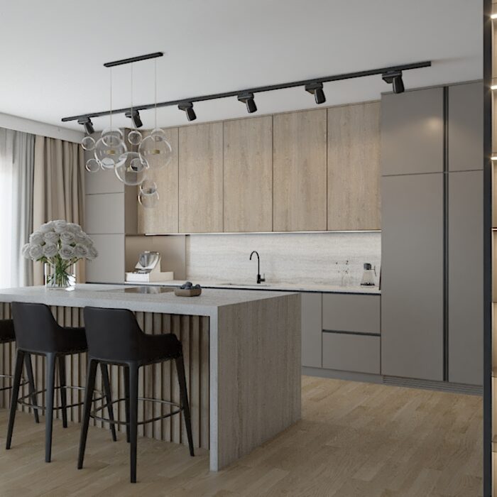 PROJEKT MEBLI KUCHENNYCH NA WYMIAR