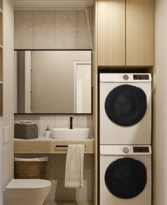 PROJEKT TOALETY DO 5 m2